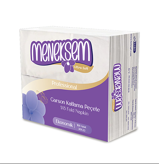 Menekşem Garson Katlama Peçete